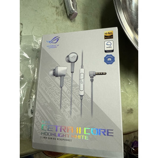 ROG Cetra II Core 黑色/月光白 入耳式電競耳機 耳塞式耳機 降噪耳機 手機耳機 電競耳機 遊戲耳機