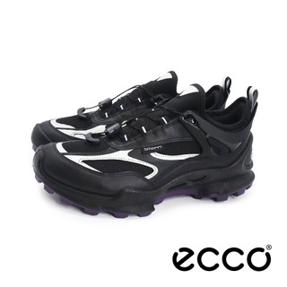 ecco(女)BIOM健步C蹤跡系列女士運動戶外鞋 女鞋-黑