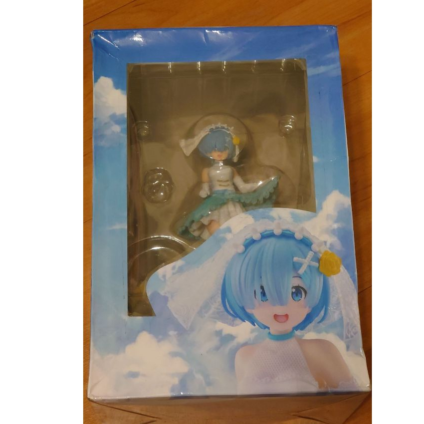 【全新現貨】 港版 Re:從零開始的異世界生活 雷姆 婚紗 雷姆 婚紗蕾姆公仔 蕾姆 re0 公仔