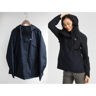 法國戶外品牌【Quechua】 黑色防風登山健行外套L