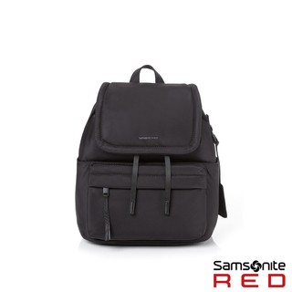 Samsonite RED 新秀麗 後背包/女包/雙肩包/通勤包/包包 GLENARM 簡約時尚輕量大容量抽繩翻蓋