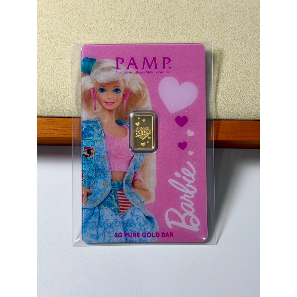 Pamp金條、芭比娃娃金條、全球限量、國際金條