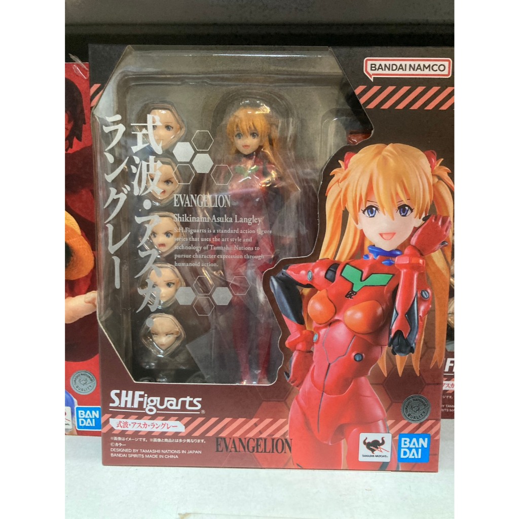 全新現貨 萬代 S.H.Figuarts SHF 新世紀福音戰士 EVA 式波·明日香·蘭格雷
