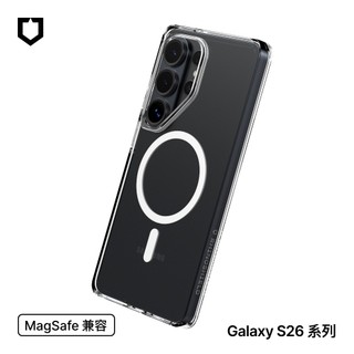 犀牛盾 適用Samsung Galaxy S26/Plus/Ultra Clear MagSafe相容透明防摔磁吸手機殼
