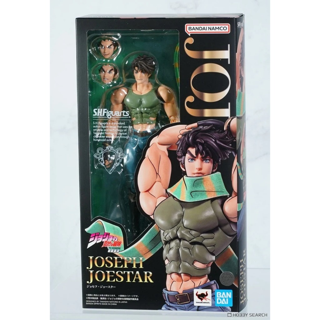 金萬年 特價 全新 萬代 SHF 喬瑟夫 喬斯達 JoJo 冒險  可動完成品