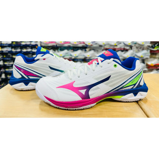 長弓 MIZUNO 羽球鞋 WAVE CLAW 4 鴛鴦色 71GA264301 高階 BADMINTON