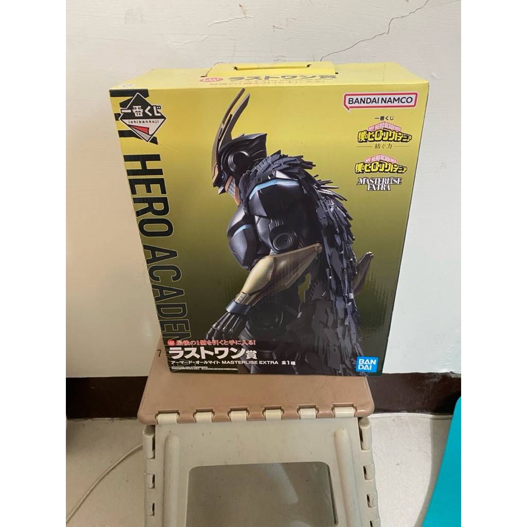 歐爾麥特最後賞 內聊 日版 全新未拆 我的英雄學院一番賞 聯繫羈絆紡 歐爾麥特 最後賞裝甲歐爾麥特