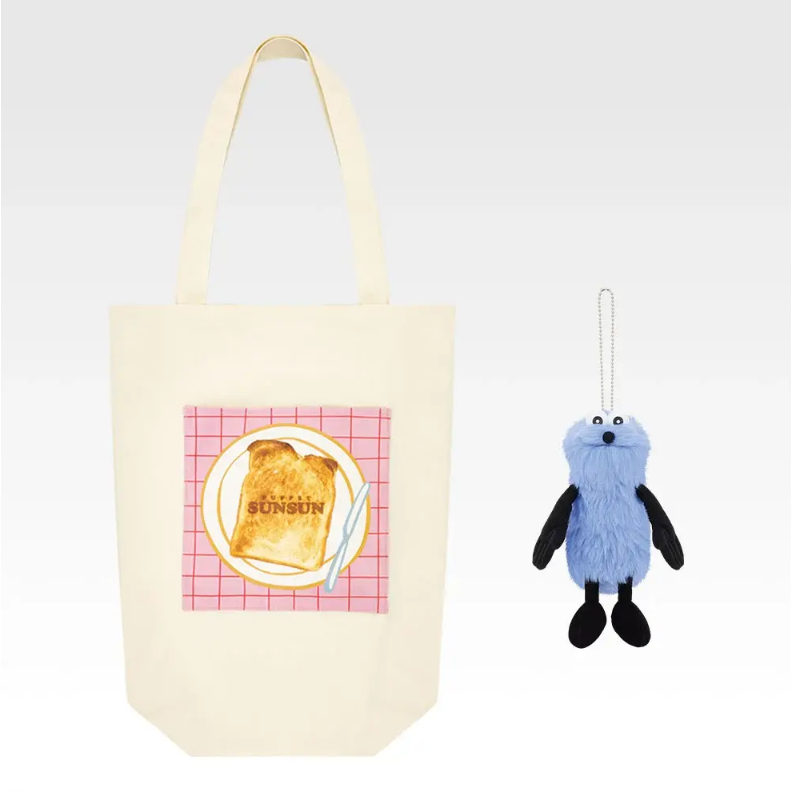 🐢這是預購要等🐢日版 一番賞 帕比順順 PUPPET SUNSUN B賞 附帕比順順絨毛玩偶托特包