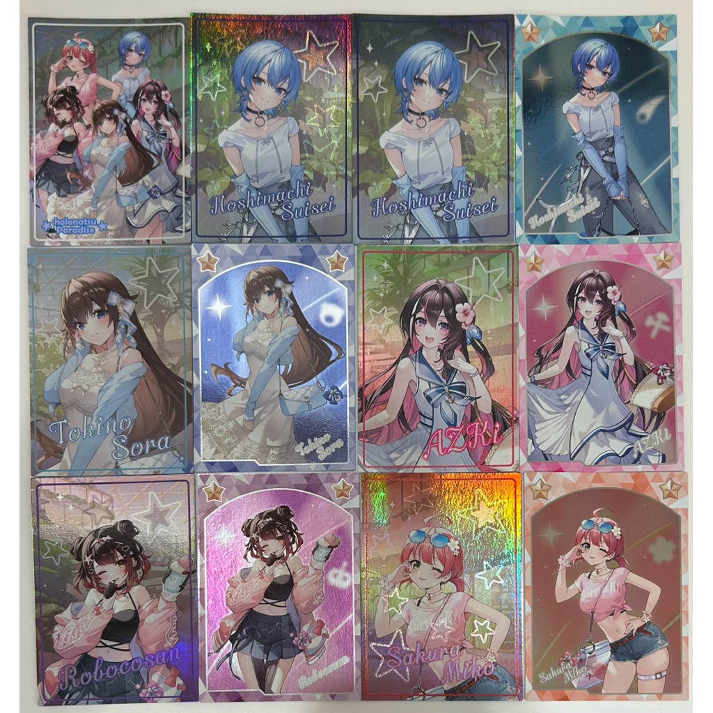 𓊆ྀི帶你老婆回家𓊇ྀི 正版 hololive x 羚邦閃卡星街彗星 櫻巫女 AZKi 時 乃空 蘿蔔子0期生