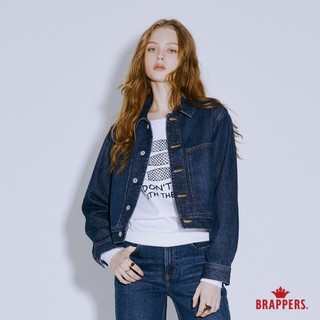 BRAPPERS 女款 全棉牛仔外套-深藍
