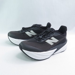 NB PFCX8P5 中童 運動鞋 W寬楦 FuelCell Rebel 免綁鞋帶 黑/白