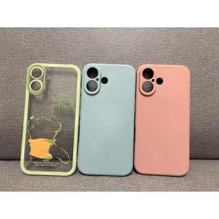 二手 iPhone 16 矽膠保護殼 液態矽膠 簡約素面殼 防摔手機殼 iphone16