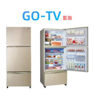[GO-TV] 聲寶 SAMPO 605公升 變頻三門冰箱 (SR-C61GDV) 限區配送