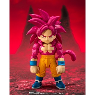 萬代 S.H.F SHF 七龍珠 超級賽亞人4 孫悟空(MINI) DAIMA 可動完成品 不挑盒況 豬帽子模型玩具