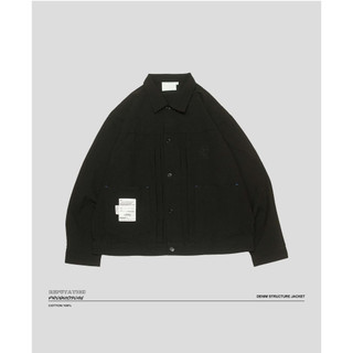 REPUTATION PRODUCTIONS® DENIM STRUCTURE JACKET – 泡泡棉結構外套