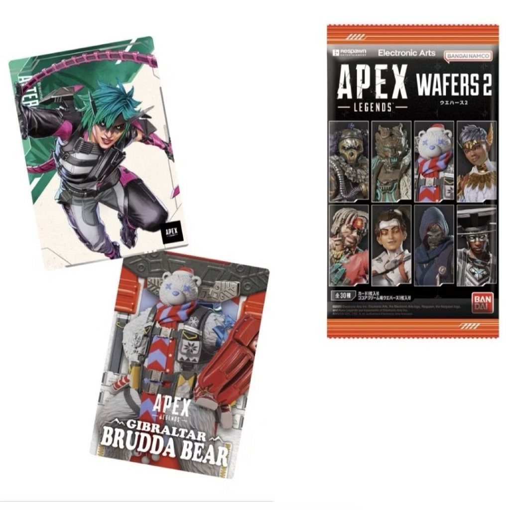 （玩夢）單包盲抽 萬代 Apex Legends  餅卡 第二彈 卡片 角色造型卡片 Apex 英雄 萬塔捷 導管