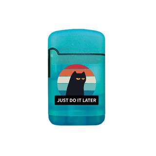 ZENGAZ全球獨家藍色夜光防風打火機｜JUST DO IT LATER｜拖延症