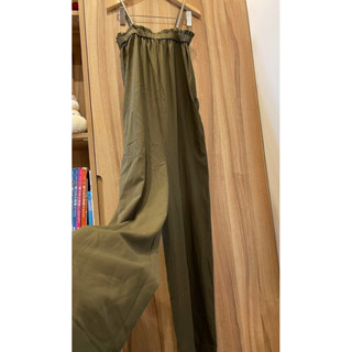 專櫃Moma 平口雪紡連身褲裝