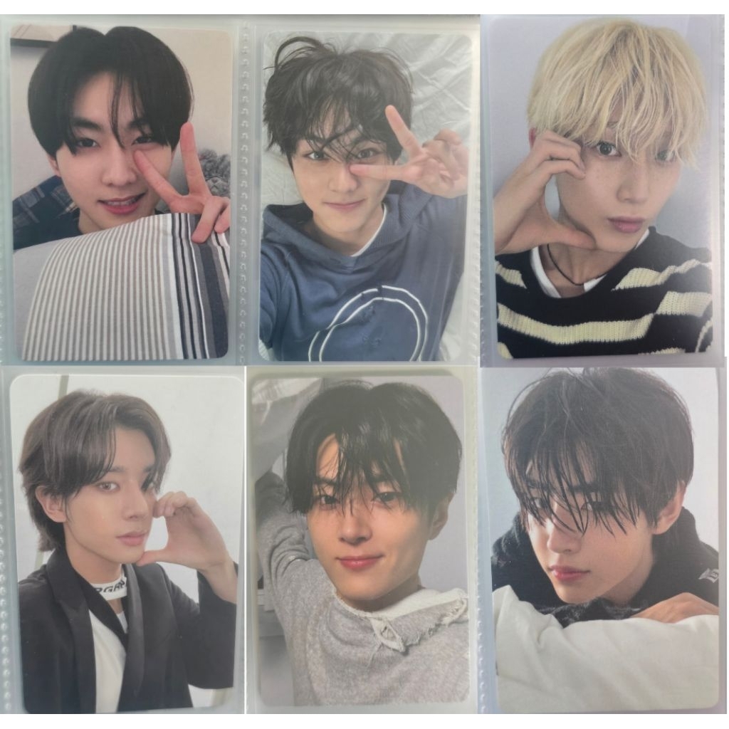 ENHYPEN 正二後續 梁禎元朴綜星Jay沈載倫Jake朴成訓金善禹小卡 禎元中文卡背