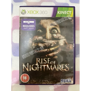 XBOX 360 夢魘降臨 日英版 RISE OF NIGHTMARES 體感專用KINECT 二手 光碟