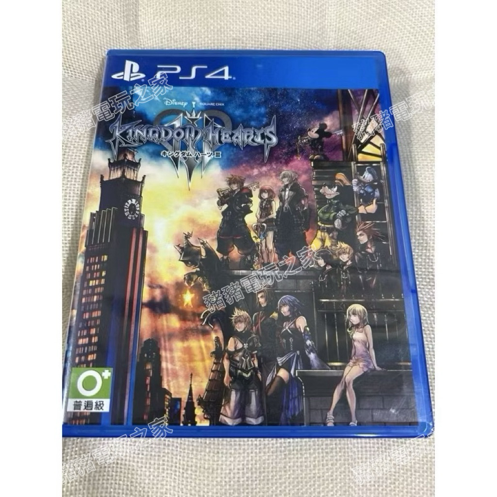 PS4 王國之心 3 日文版 KINGDOM HEARTS 3 二手 遊戲片
