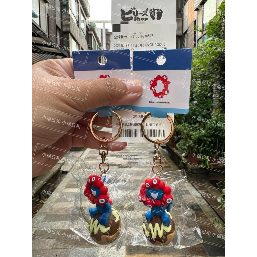 日本親自購入 2025大阪萬博限定 立體吊飾 鑰匙圈 脈脈 吉祥物 大阪 章魚燒