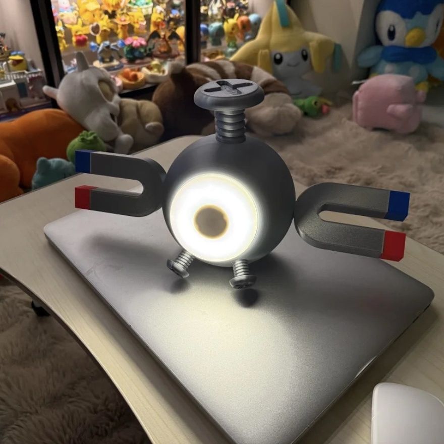 有趣小磁怪米家夜燈 小磁怪周邊 適用米家小夜燈 寶可夢小夜燈 發光小磁怪夜燈 神奇寶貝夜燈 擺件支架 交換禮物
