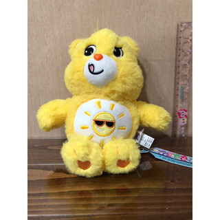 全新現貨 Care Bears黃色太陽彩虹熊 絨毛玩具 填充娃娃 吊飾玩偶