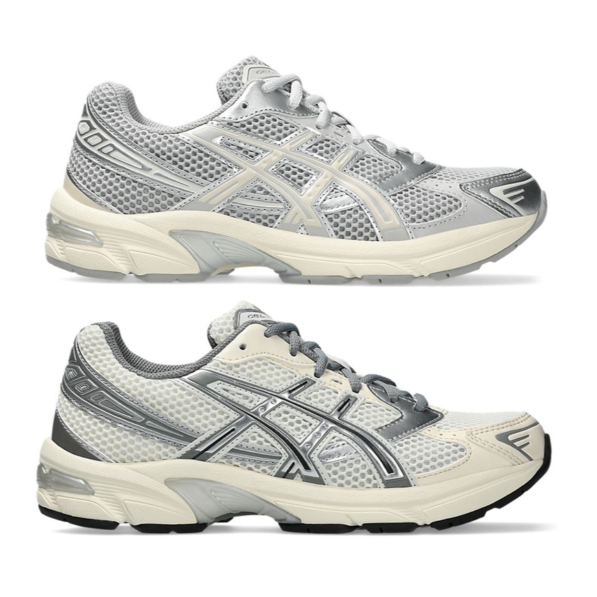 ASICS GEL-1130 奶油白銀 奶油灰銀 復古老爹鞋 運動休閒跑鞋 【1202A164】亞瑟膠科技跑鞋