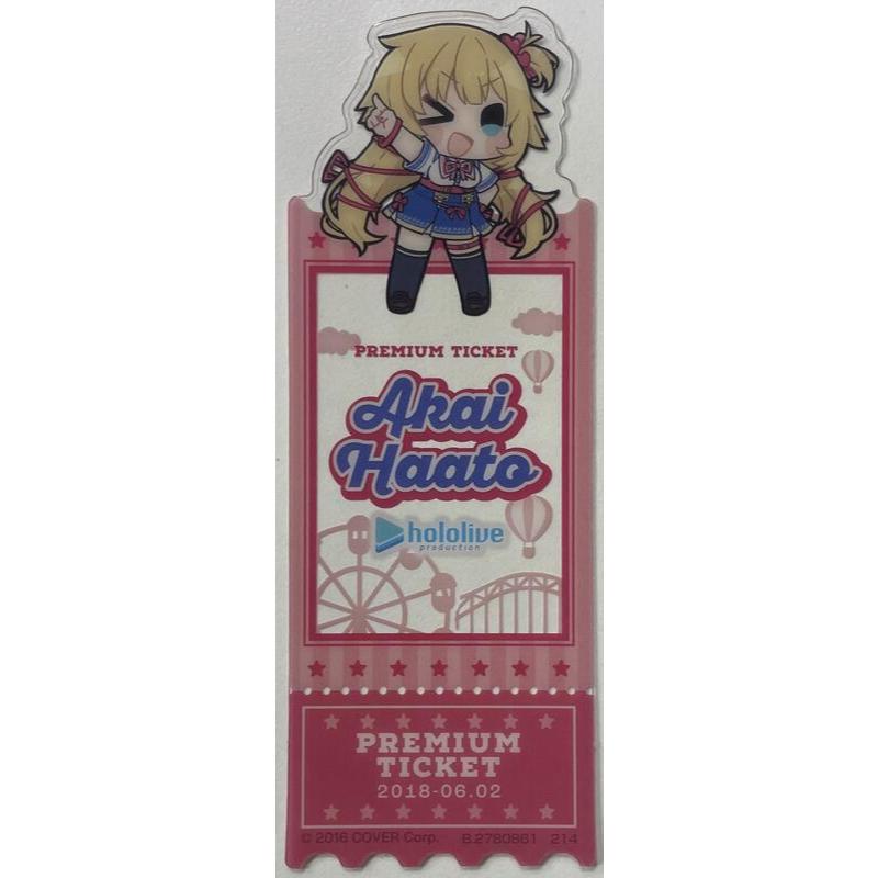 [ALG] 現貨 Hololive CITY'24 透明書籤 赤井心 赤井はあと