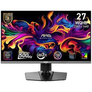中和實體店面 MSI MAG 272QP QD-OLED X50 平面電競螢幕 先問貨況 再下單