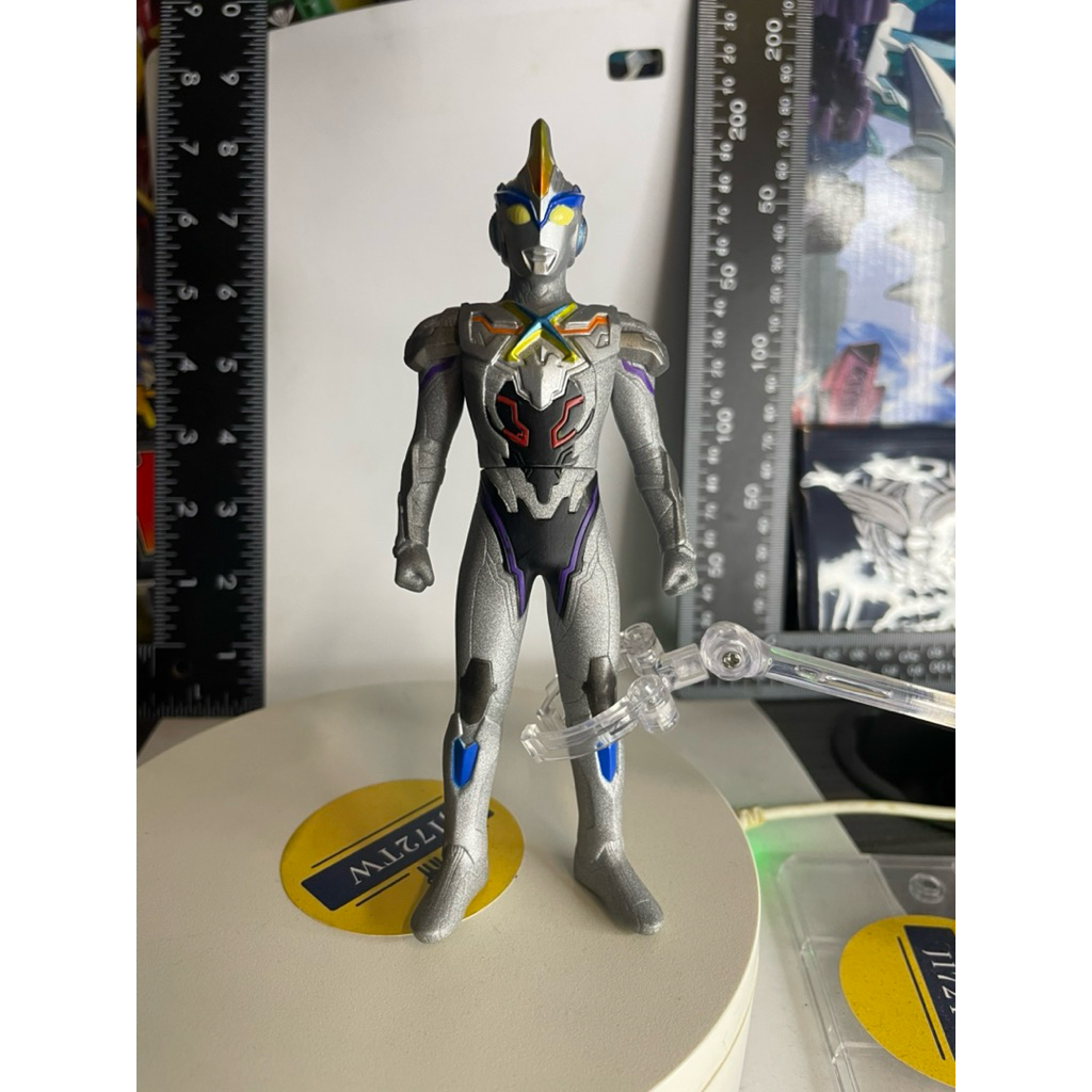 超人力霸王X Exceed X 14cm 軟膠 模型 特攝 限定 假面騎士 超人力霸王 金剛戰士