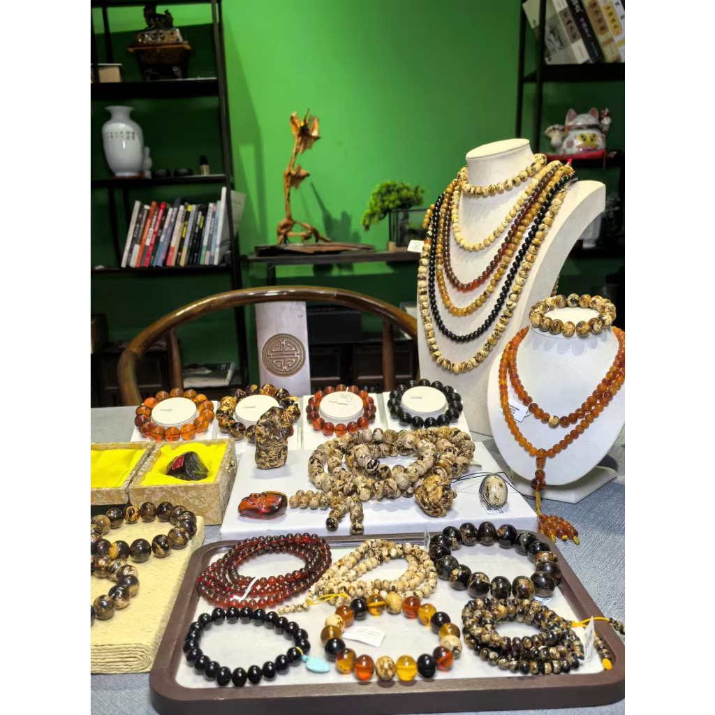 抚顺琥珀 天然琥珀 花珀 血珀 翳珀 蜜蜡 金珀 直播专拍