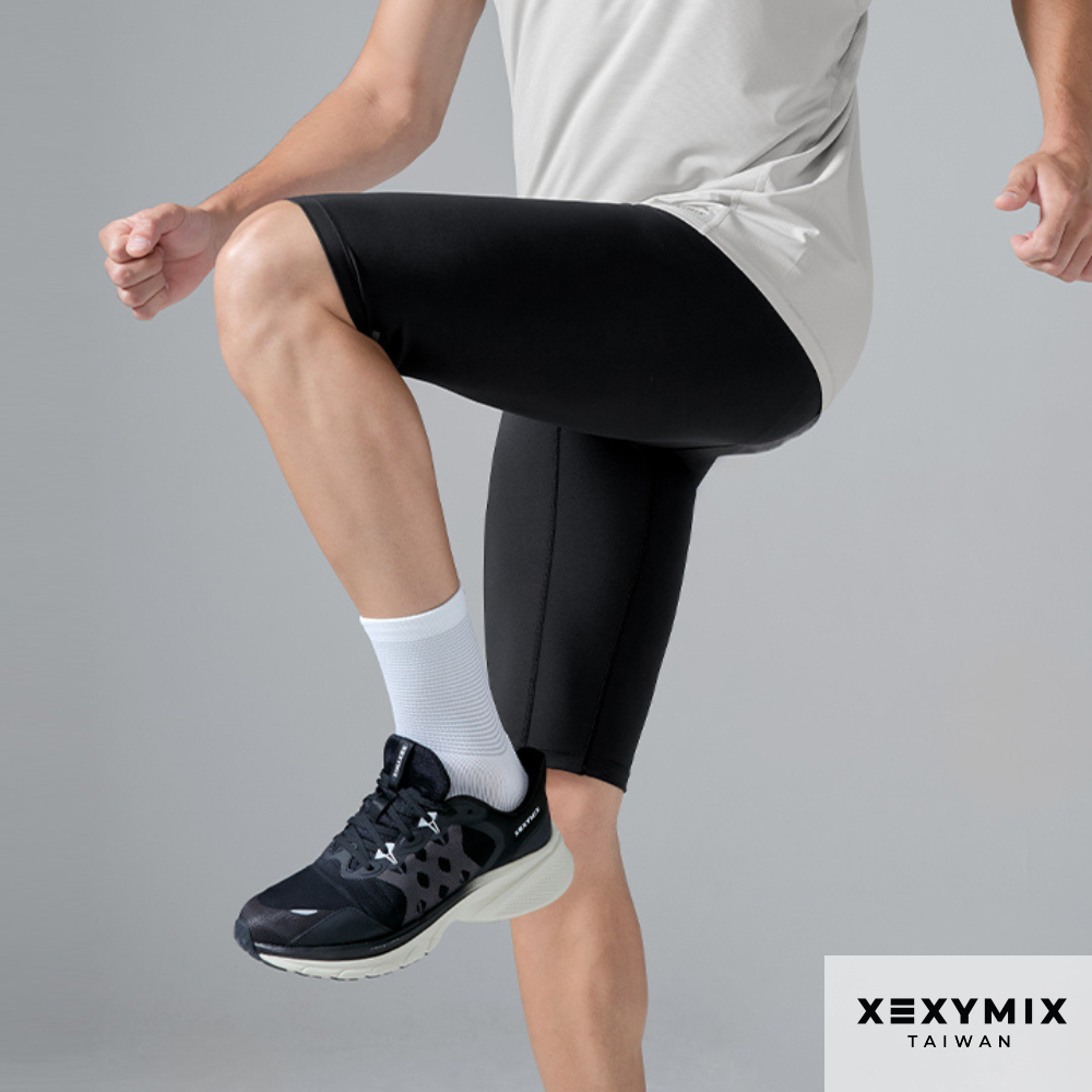 XEXYMIX RX Men's 壓縮口袋5分緊身褲 XMK3PS1001 共1色 運動短褲 穩定肌肉 PS1001