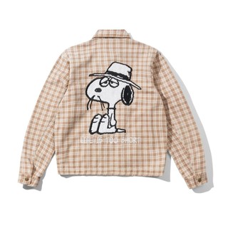 BUTTERGOODS® / PEANUTS™ "Spike Jacket" | Sandstone Plaid