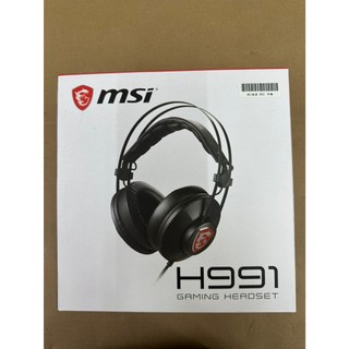 MSI GAMING H991 電競耳機/S37-21000A1-V33