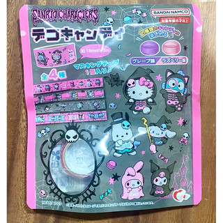 現貨 日本 三麗鷗 萬聖節 糖果+紙膠帶Sanrio 組合 效期 2026/06/18