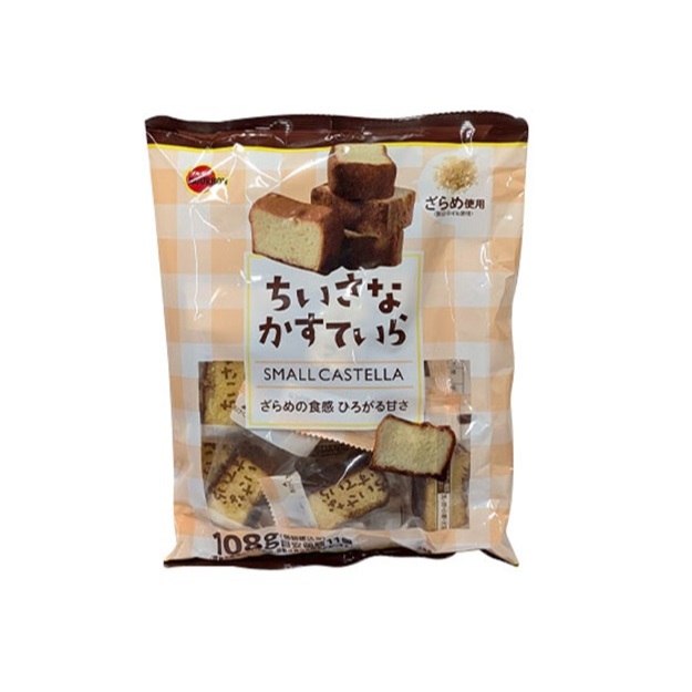 BOURBON北日本 迷你切片長崎蛋糕 108g【Donki日本唐吉訶德】