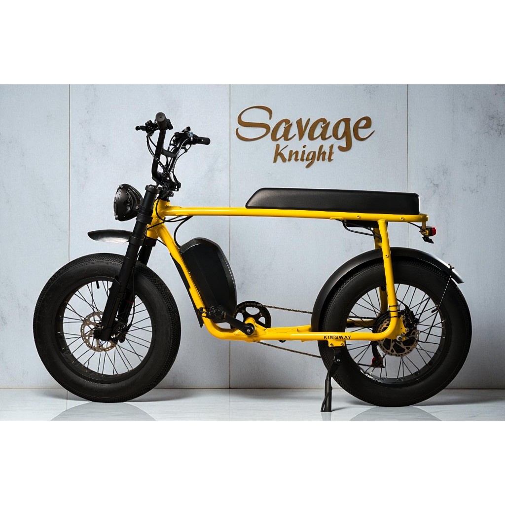 台南野人騎士電動自行車 最新LK3  亮黃色 可分期喔(電動自行車.腳踏車.胖寬胎.電輔車.SUPER73現車販售中