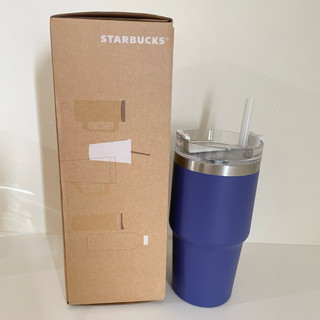 「現貨」Starbucks星巴克*stanley隨行保溫杯 紫色591ml
