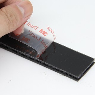 模型新天地 台灣現貨 美國進口3M魔術貼 蘑菇頭 蘑菇搭扣 25mm*15CM*2條 黑色 250目波浪 訂製款