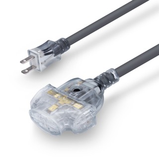 群加2P 1擴3插工業用動力延長線(灰色)1~15M/TU23V