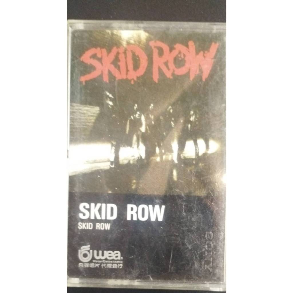 【Skid Row 磁帶 卡帶 窮街 同名專輯《Skid Row》C419 1989年發行的首張專輯】二手卡帶出清305