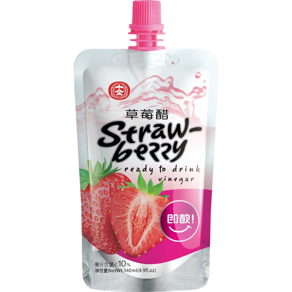 草莓醋飲140ml 單包