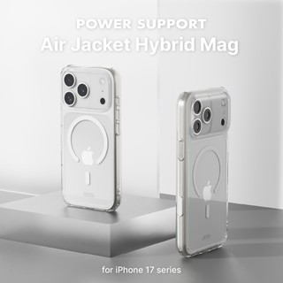 POWER SUPPORT│iPhone 18 /17 Air Jacket Mag Hybrid│MagSafe保護殼