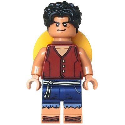 ［想樂］『人偶』全新 樂高 LEGO OP007 航海王 蒙其·D·魯夫 Monkey D. Luffy (75637)