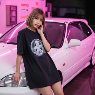 RIPNDIP NERM WHEELS TEE 水洗黑 短袖T恤 中指貓 台灣總代理-ALL