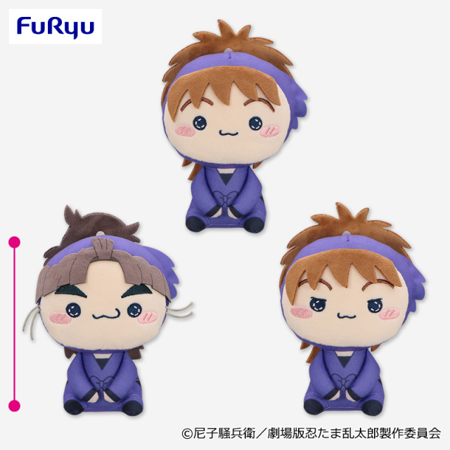 日版 忍者亂太郎 劇場版 毒竹忍者隊最強之軍師 電影 第六彈 娃娃 不破雷蔵 竹谷八左衛門 非現貨 下單前請先私