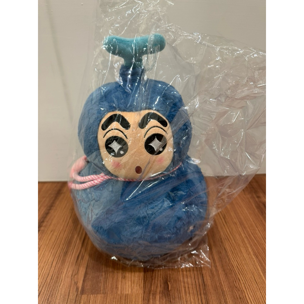 全新～泡泡瑪特一番賞 蠟筆小新Fulu一番賞 葫蘆 小新閃亮眼神藍色大葫蘆娃娃 蠟筆小新屁屁葫蘆玩偶 小新橘色葫蘆娃娃