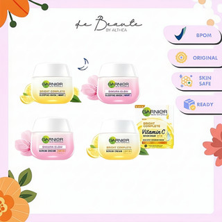 GARNIER BRIGHT COMPLETE | SAKURA WHITE Serum Cream DKBT214